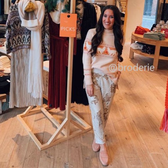 Anthropologie Aimee Pommed Alpaca Sweater - Picture 7 of 14